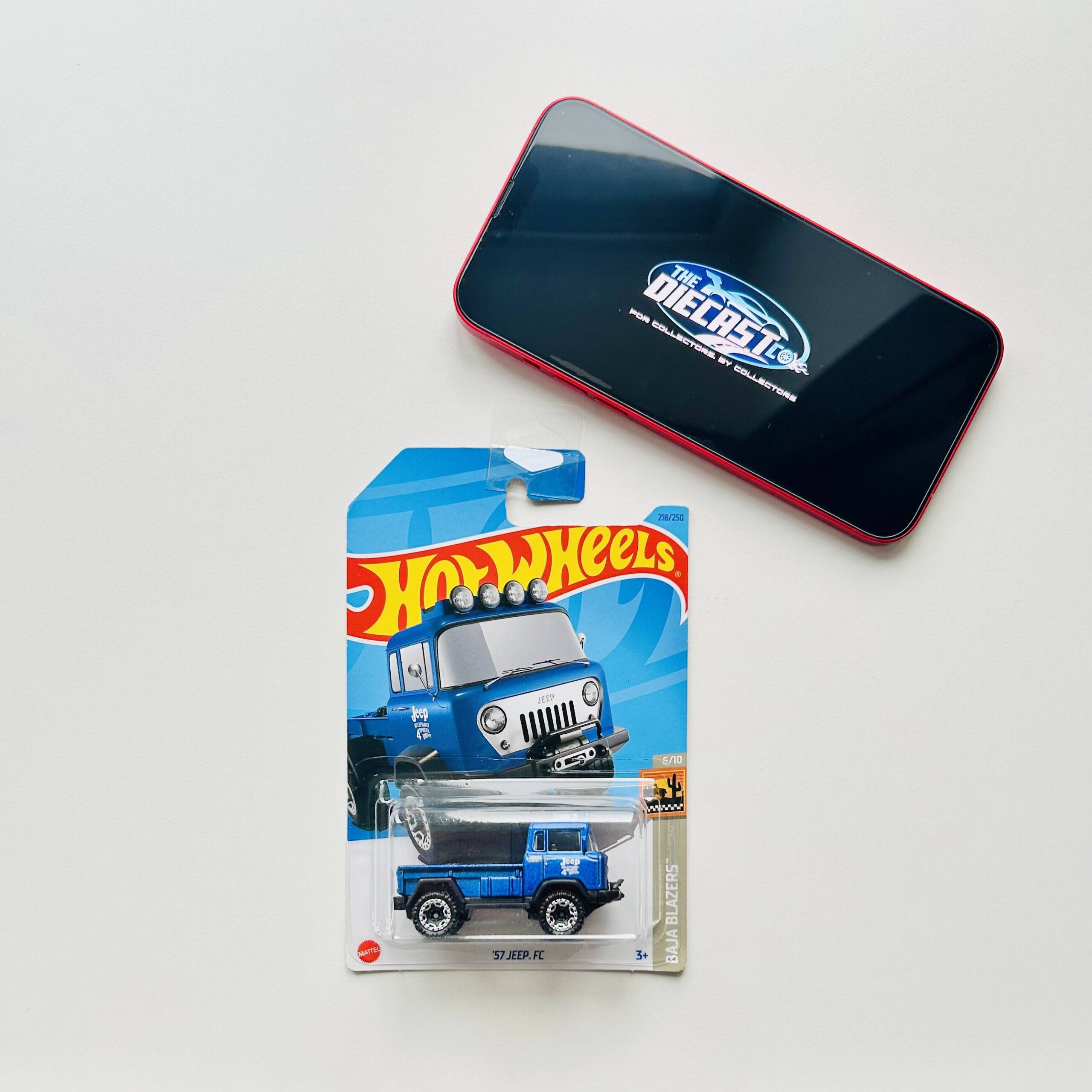 IMPORTED - 1957 Jeep FC - International Long Card - Blister Crack