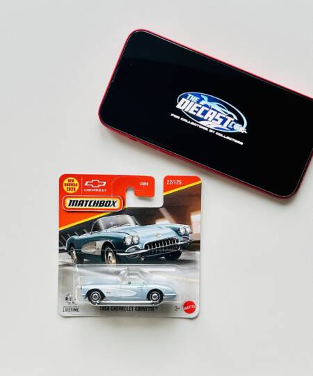 IMPORTED - 1958 Chevrolet Corvette - International Short Card