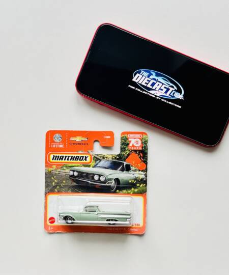 IMPORTED - 1960 Chevrolet El Camino (Green) - International Short Card