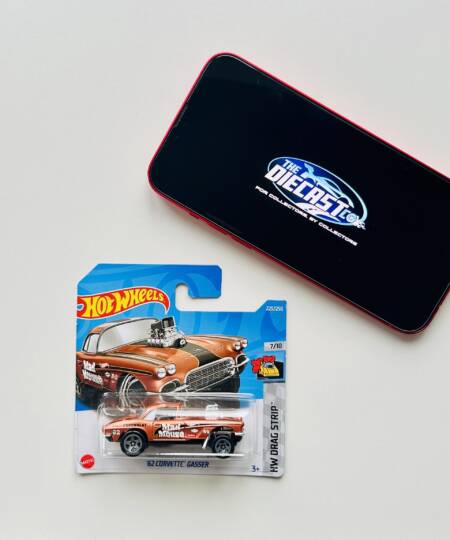 IMPORTED - 1962 Corvette Gasser (Brown) - International Short Card