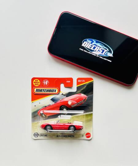 IMPORTED - 1967 Alfa Romeo Duetto (Red) - International Short Card