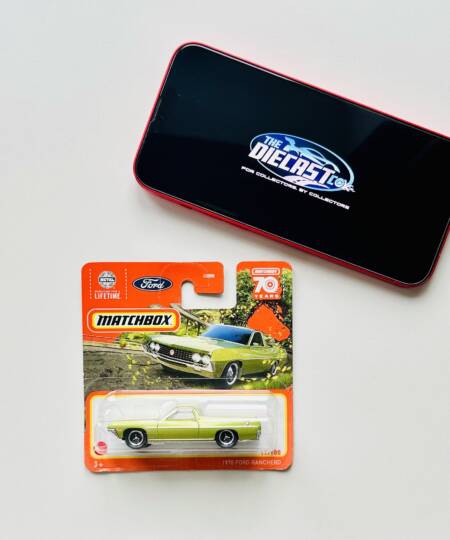 IMPORTED - 1970 Ford Ranchero (Green) - International Short Card