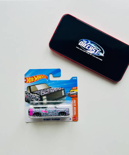 IMPORTED - 1983 Chevy Silverado (Black Widow Edition) - International Short Card