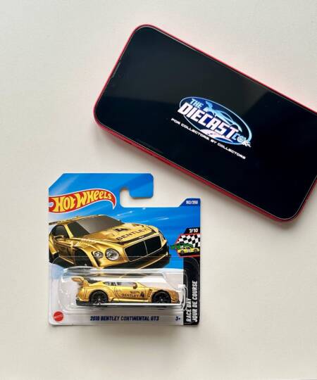 IMPORTED - 2018 Bentley Continental GT3 (Gold) - International Short Card