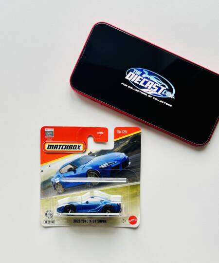 IMPORTED - 2023 Toyota GR Supra (Blue) - International Short Card