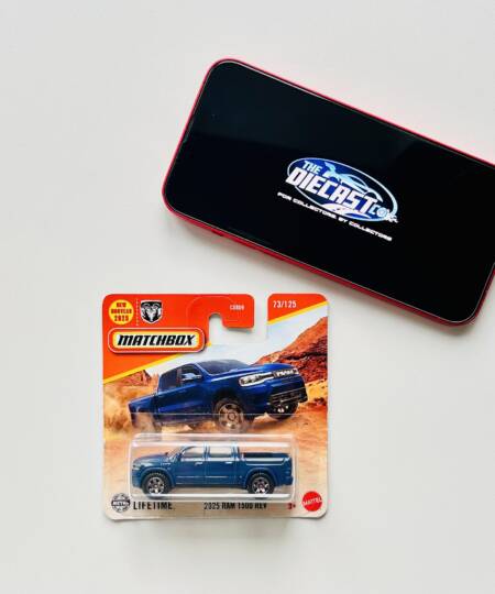 IMPORTED - 2025 Ram 1500 REV (Dark Blue) - International Short Card