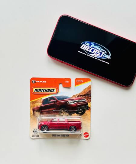 IMPORTED - 2025 Ram 1500 REV (Maroon) - International Short Card