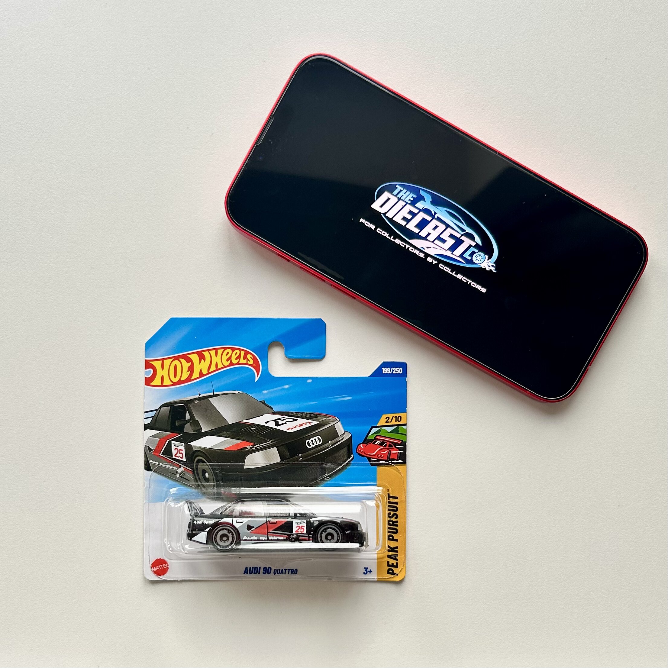 IMPORTED - Audi 90 quattro (Black) - International Short Card