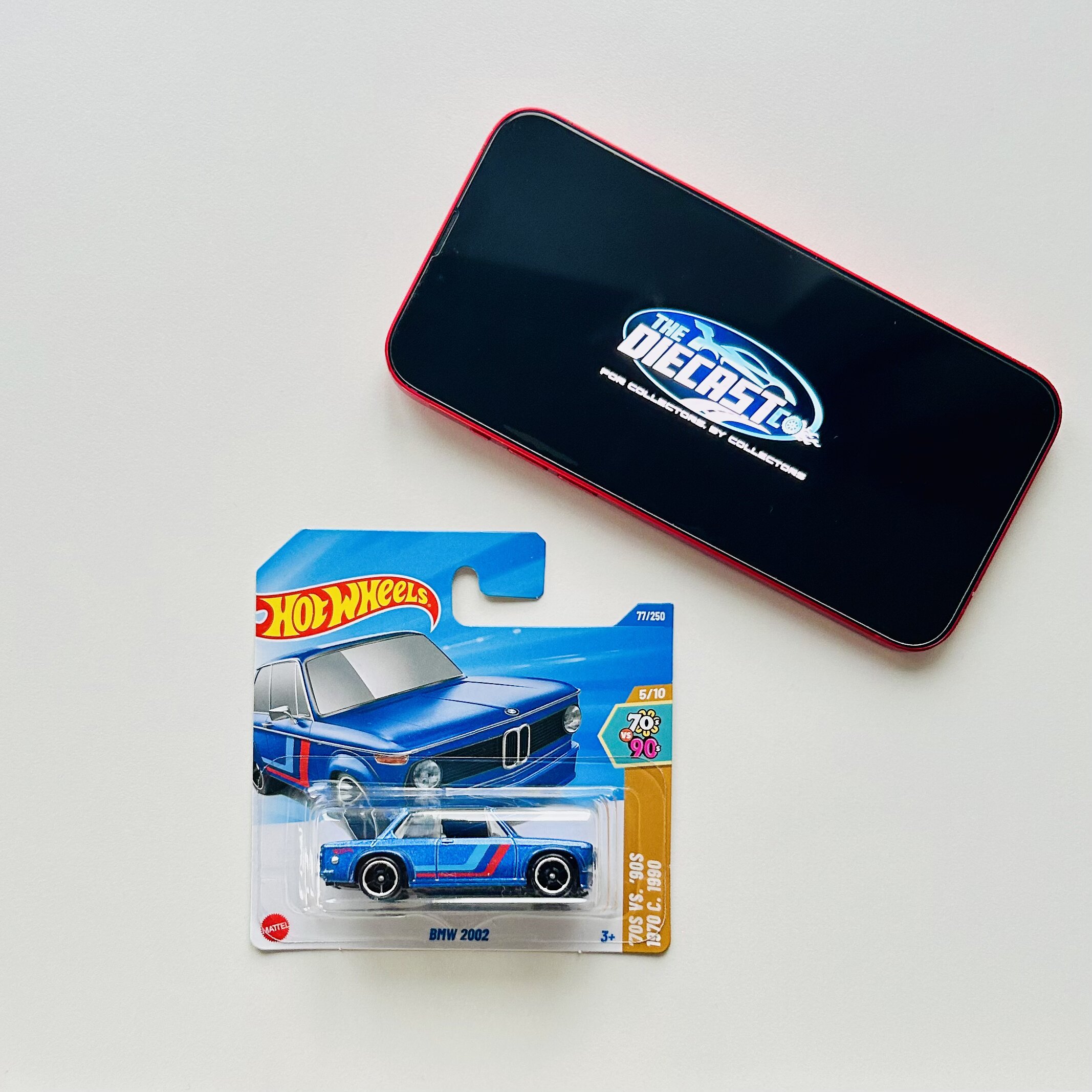 IMPORTED - BMW 2002 (Blue) - International Short Card