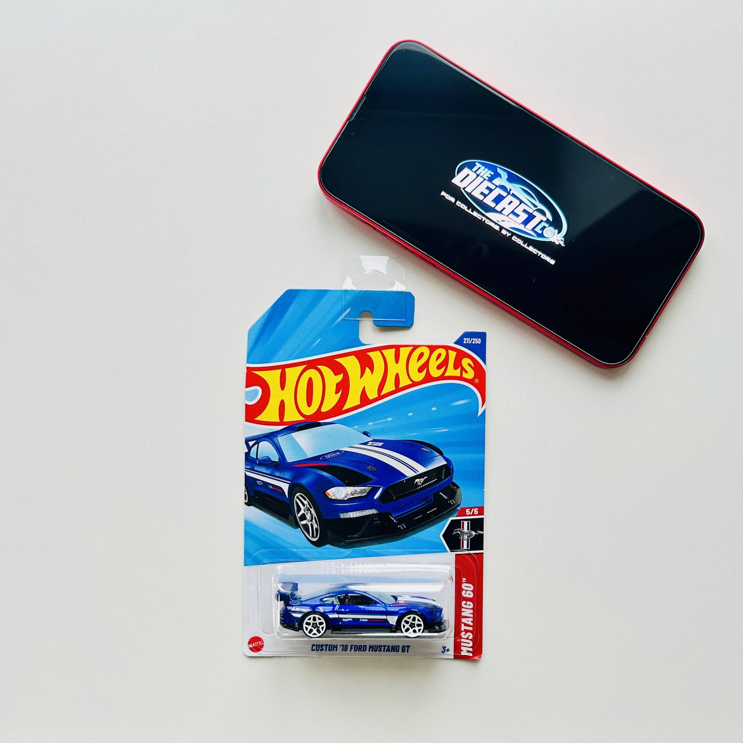 IMPORTED - Custom 2018 Ford Mustang GT (Blue) - International Long Card