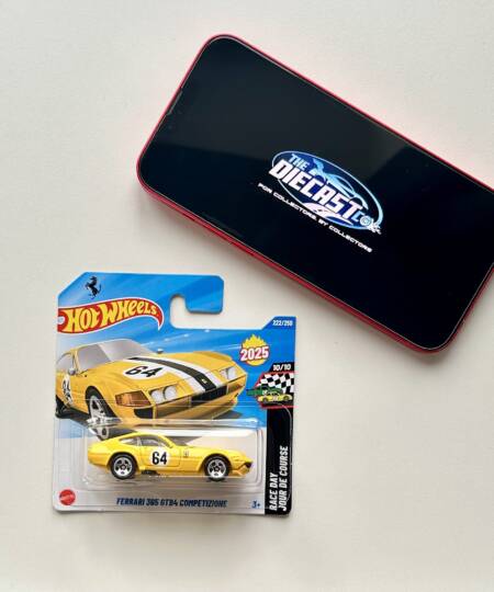 IMPORTED - Ferrari 365 GTB4 Competizione (Yellow) - International Short Card