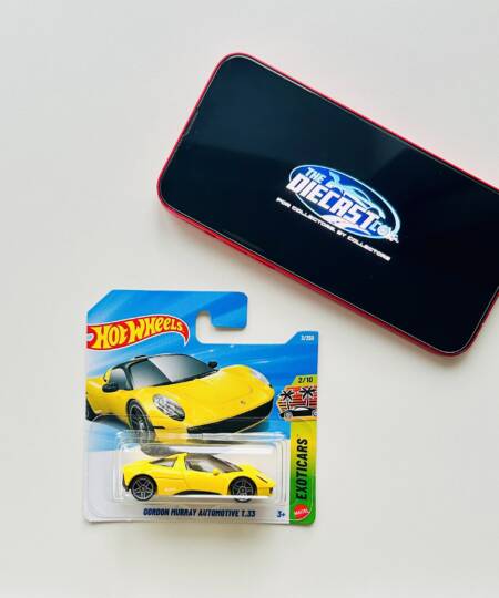 IMPORTED - Gordon Murray Automotive T.33 (Yellow) - International Short Card