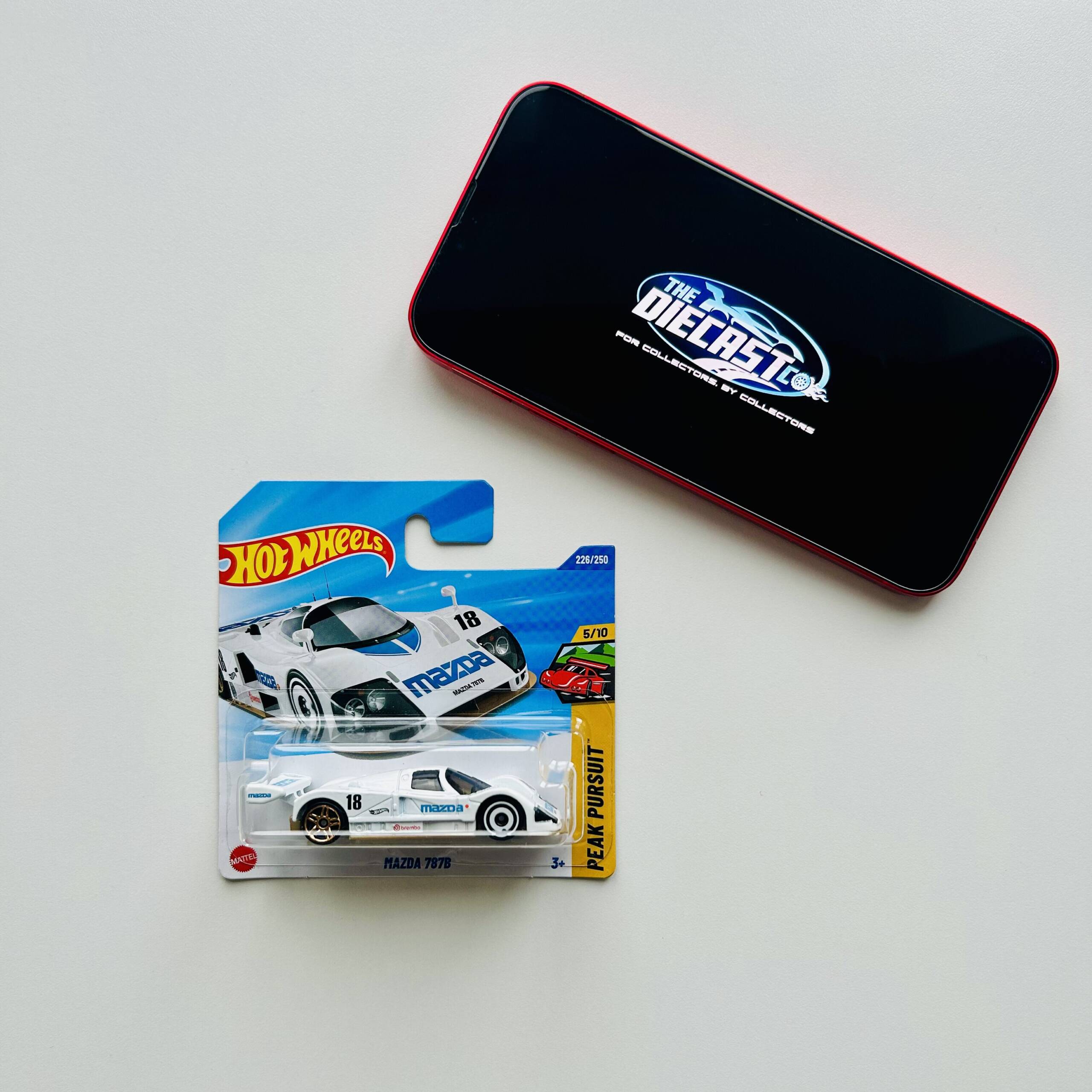 IMPORTED - Mazda 787B (White) - International Short Card