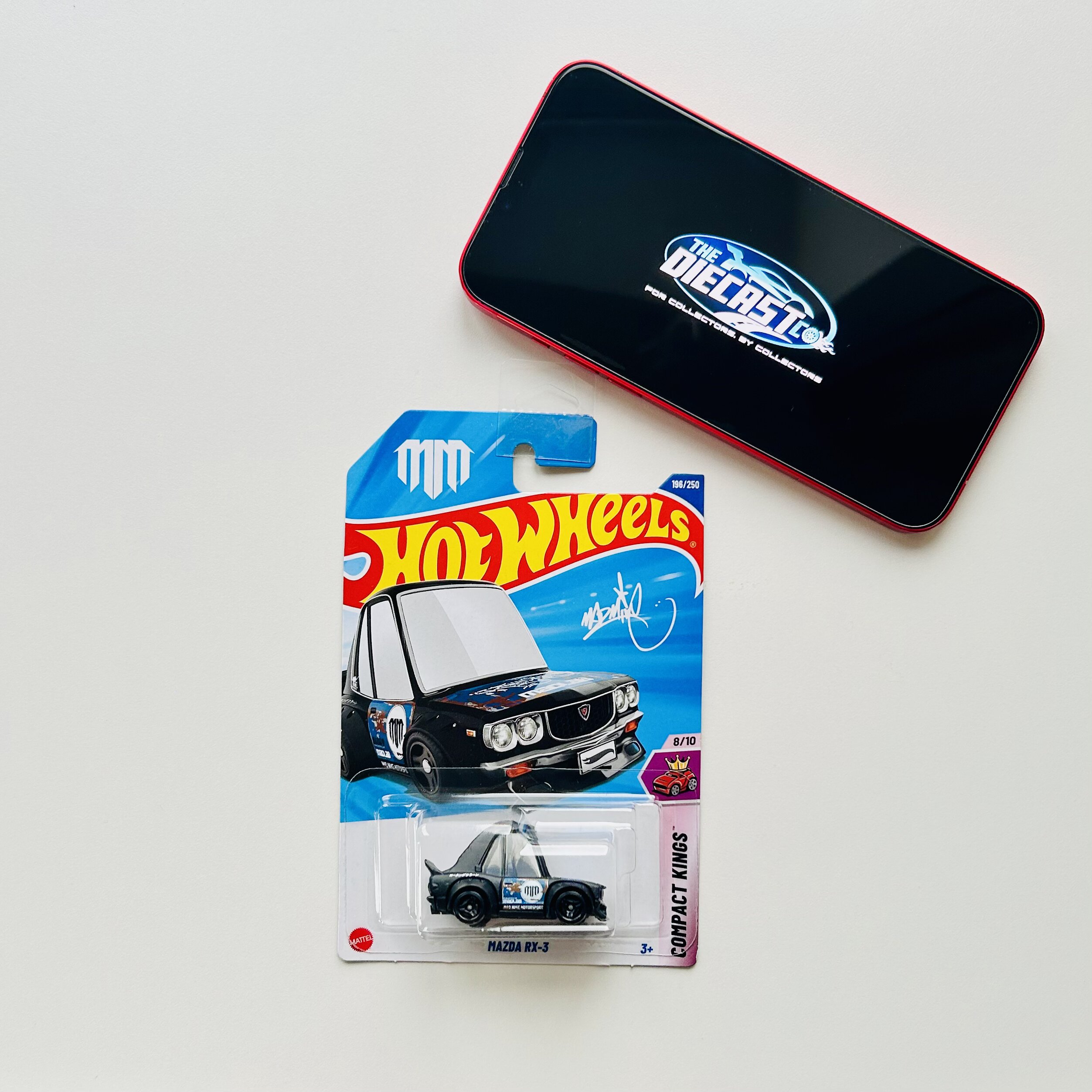 IMPORTED - Mazda RX-3 Tooned (Black) - International Long Card