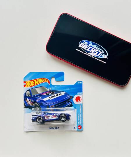 IMPORTED - Mazda RX-7 (Purple) - International Short Card