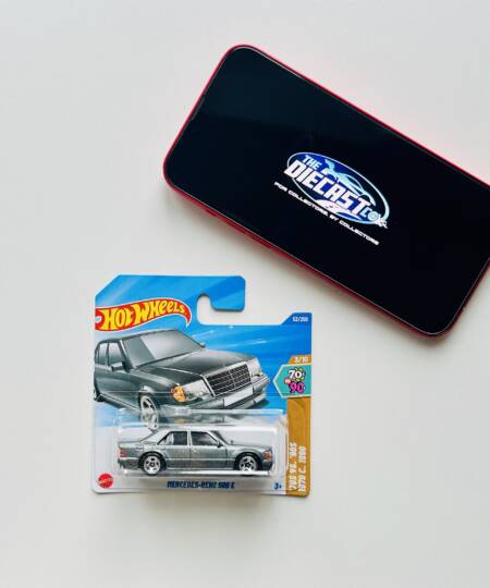 IMPORTED - Mercedes-Benz 500E (Grey) - International Short Card