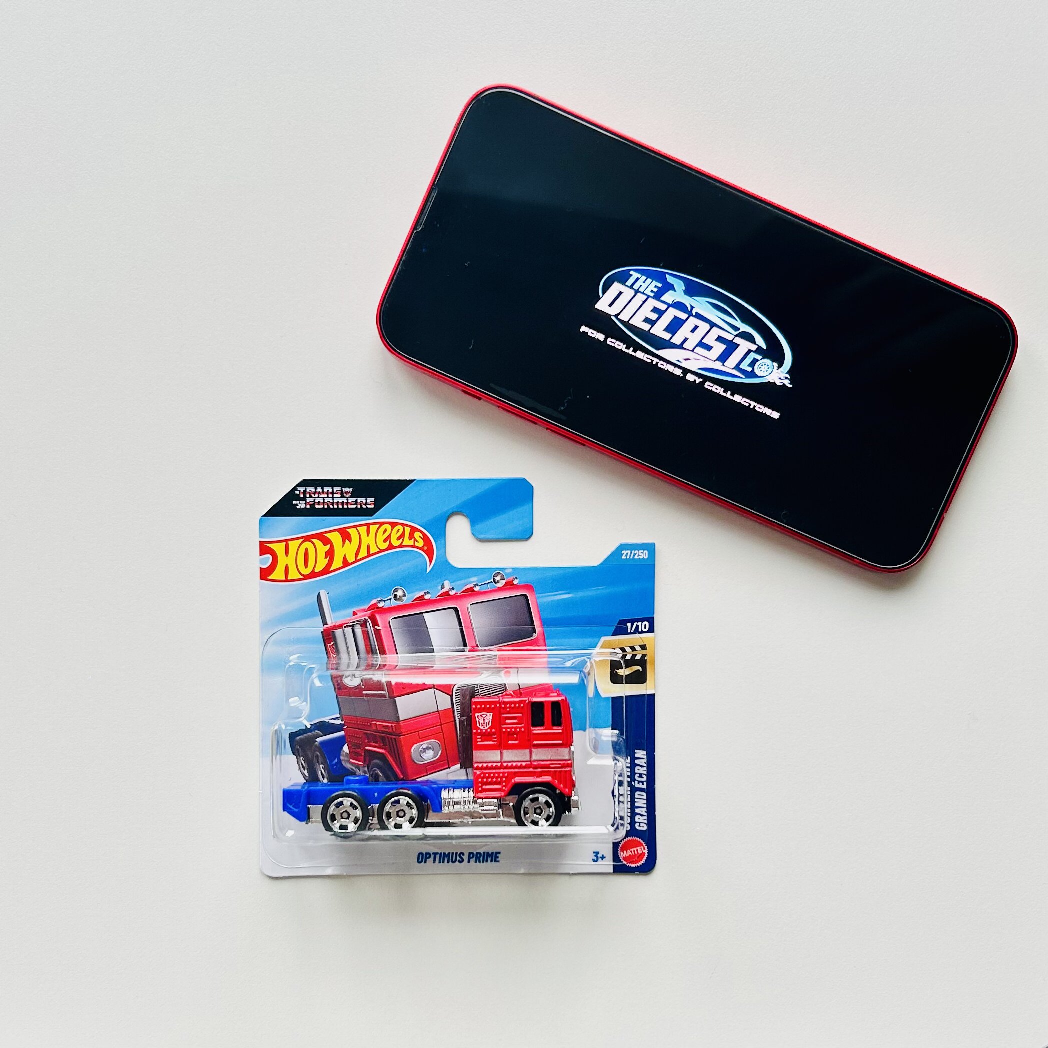 IMPORTED - Optimus Prime - International Short Card