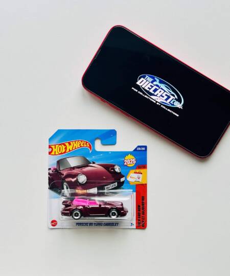 IMPORTED - Porsche 911 Turbo Cabriolet (Purple) - International Short Card