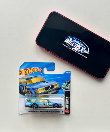 IMPORTED - Volvo 240 Drift Wagon (Blue) - International Short Card