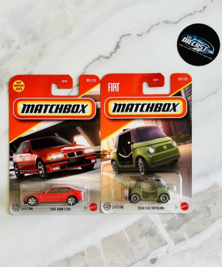 1995 BMW 318ti & 2024 Fiat Topolino - MRP Combo - Set of 2