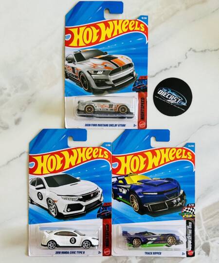 2020 Ford Mustang Shelby GT500, 2018 Honda Civic Type R & Track Ripper - MRP Combo - Set of 3