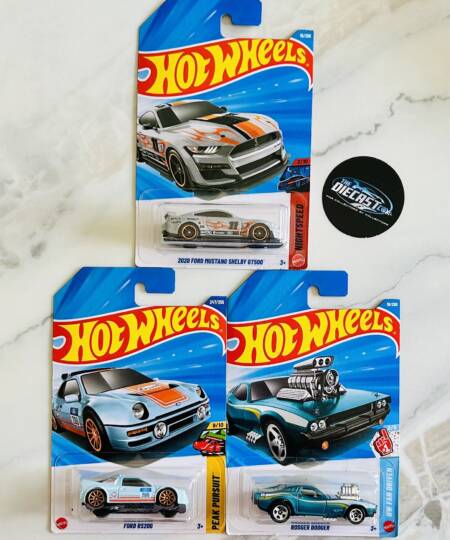 2020 Ford Mustang Shelby GT500, Ford RS200 & Rodger Dodger - MRP Combo - Set of 3