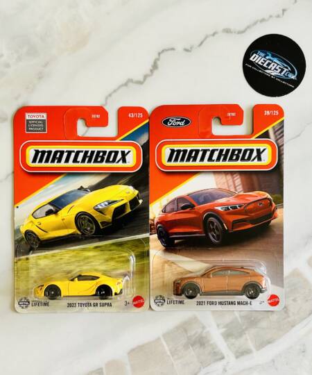 2023 Toyota GR Supra & 2021 Ford Mustang Mach-E - MRP Combo - Set of 2