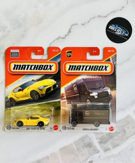 2023 Toyota GR Supra & UPS Express Delivery - MRP Combo - Set of 2
