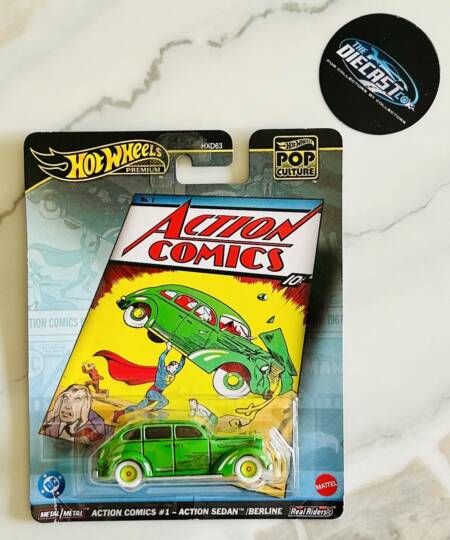 Action Comics #1 - Action Sedan – Pop Culture - Slightly Creased & Bent Card
