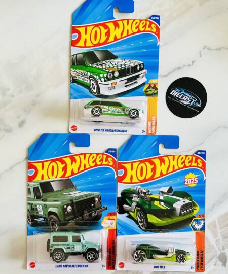 BMW M3 Wagon, Land Rover Defender 90 & Mod Mill - MRP Combo - Set of 3