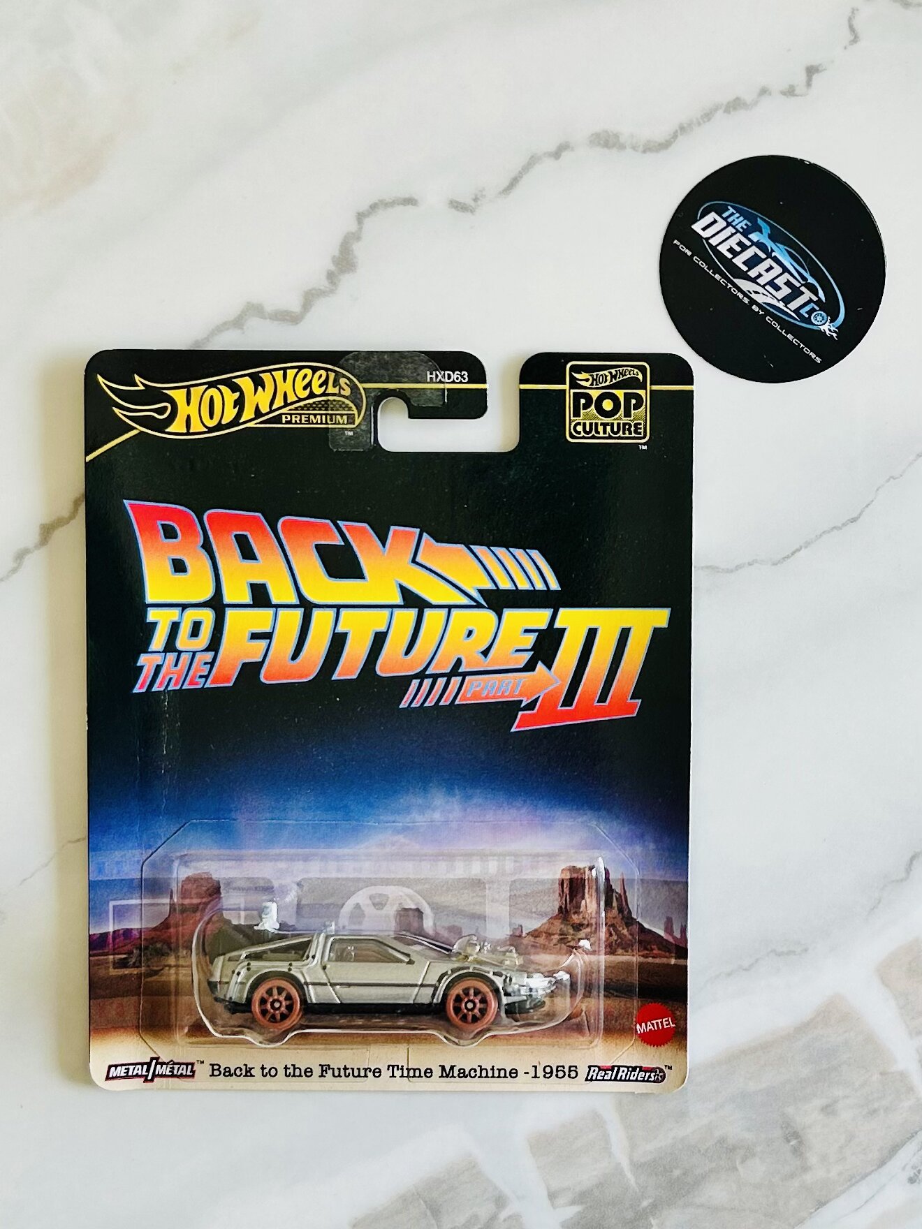 Back to the Future Time Machine - 1955 – Pop Culture - Slightly Creased & Bent Card