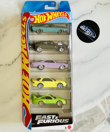 Fast & Furious 2025 - 5 Pack + 1 Random Regular Mainline & 1 Fantasy - MRP Combo - Set of 3