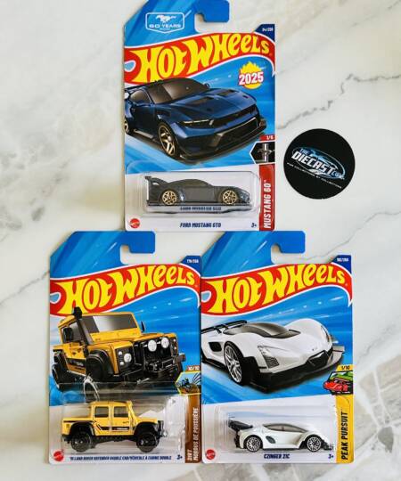 Ford Mustang GTD, '15 Land Rover Defender Double Cab & Czinger 21C - MRP Combo - Set of 3
