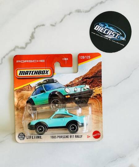 IMPORTED - 1985 Porsche 911 Rally - International Short Card - Damaged Card