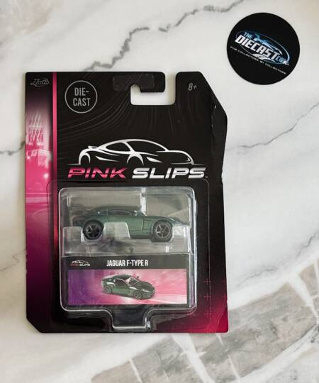IMPORTED - Jaguar F-Type R - Jada Pink Slips - Creased Card