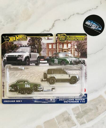 IMPORTED - Jaguar MK1 & ’23 Land Rover Defender 110 – Team Transport