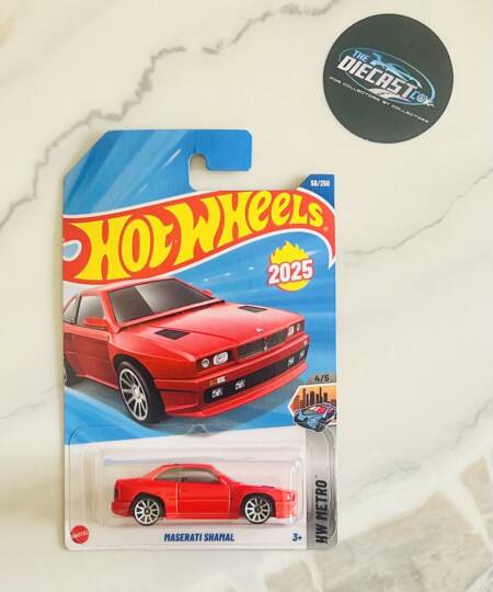 IMPORTED - Maserati Shamal (Red) - Long Card