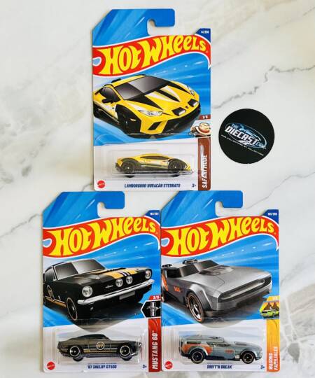 Lamborghini Huracán Sterrato, '67 Shelby GT500 & Drift'n Break - MRP Combo - Set of 3