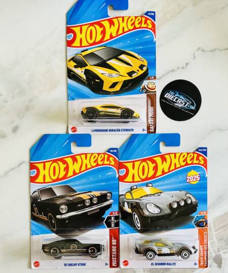 Lamborghini Huracán Sterrato, '67 Shelby GT500 & EL Segundo Rallye - MRP Combo - Set of 3