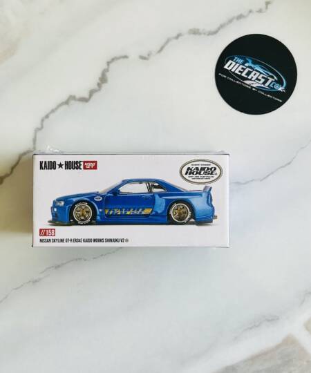 Nissan Skyline GT-R (R34) Kaido Works Shinjuku V2 - Kaido House - Blue