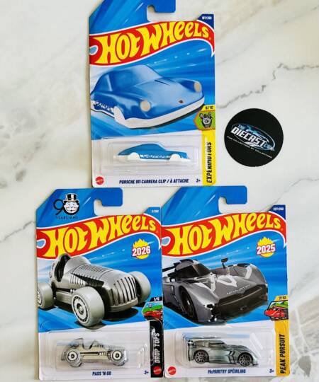 Porsche 911 Carrera Clip, Pass'n Go & McMurtry Speirling - MRP Combo - Set of 3