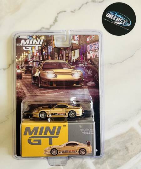 Toyota Supra (A80) - Top Secret - Gold - Blister Pack