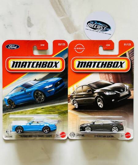 19 Ford Mustang Coupe & 2016 Nissan Sentra - MRP Combo - Set of 2
