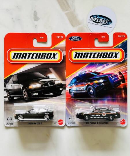 1995 BMW 318 Ti & Ford Police Interceptor - MRP Combo - Set of 2