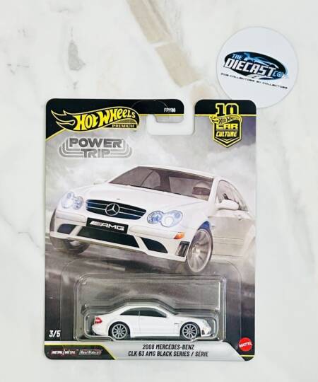 2008 Mercedes Benz CLK 63 AMG Black Series - Power Trip + 2 Random Fantasy - MRP Combo
