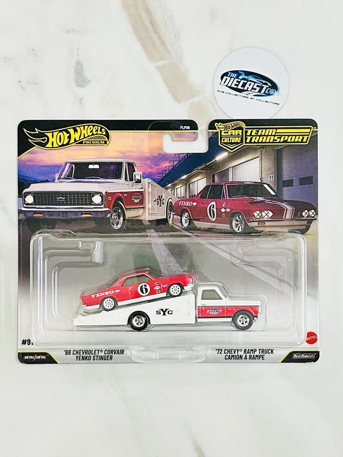 66 Chevrolet Corvair Yenko Stinger & 72 Chevy Ramp Truck - Team Transport