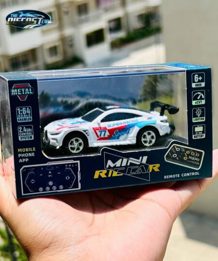 IMPORTED - 1:64 BMW - White - Mini RC Car - Trasped