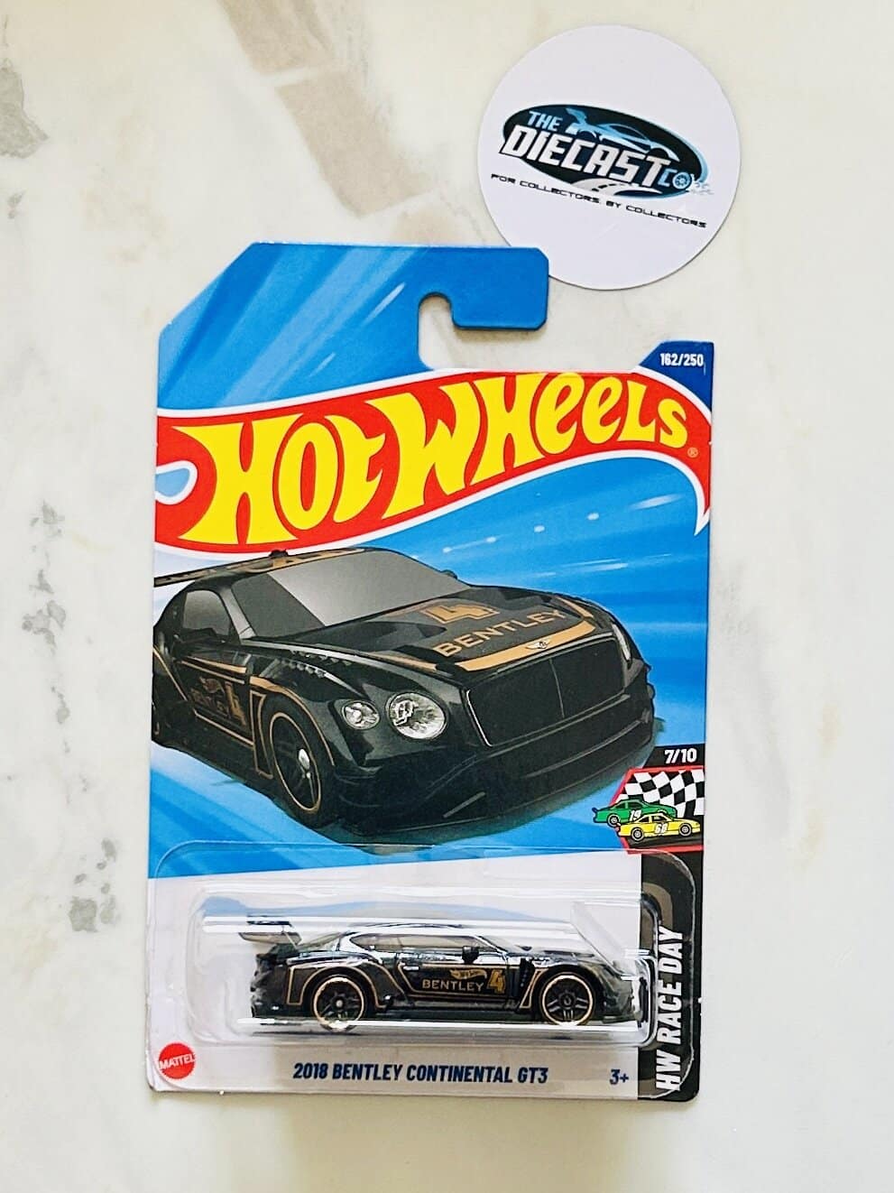 IMPORTED - 2018 Bentley Continental GT3 (Black) - International Long Card