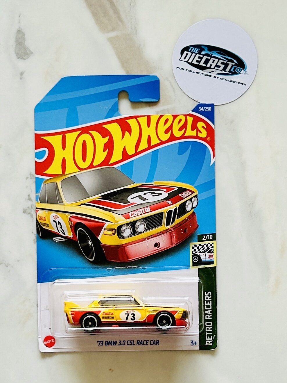IMPORTED - 73 BMW 3.0 CSL Race Car - International Long Card