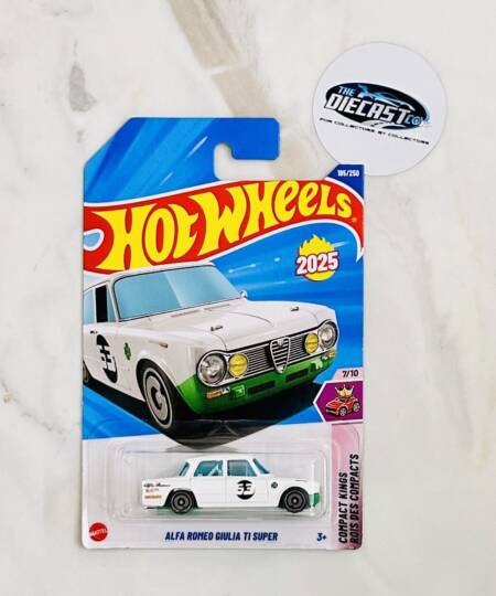 IMPORTED - Alfa Romeo Giulia TI Super (White) - International Long Card